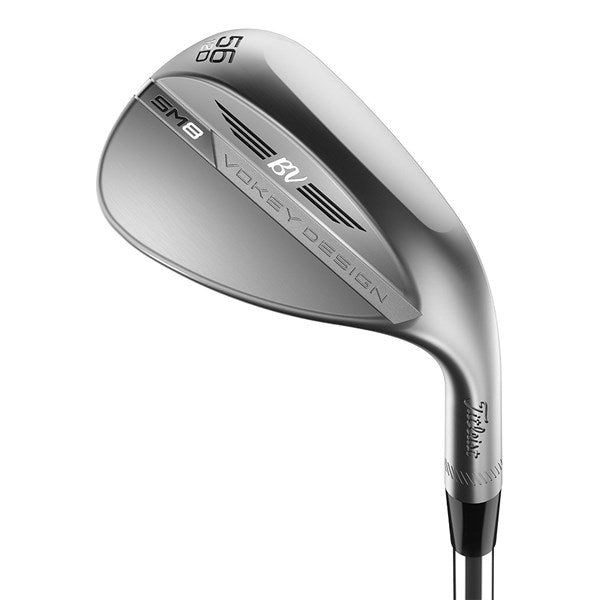 ノーメッキ　 Vokey Design SM8 58-08Mウェッジ Titleist Vokey SM8 Tour Chrome Demo Grind Wedge