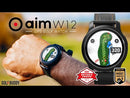 Golf Buddy Aim W12 Golf GPS Smart Watch - NEW