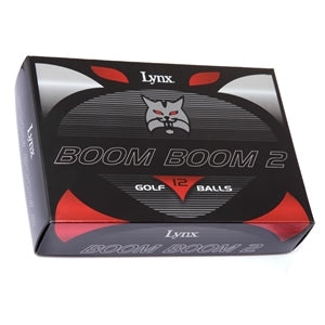 Lynx Boom Boom 2 Premium Golf Balls