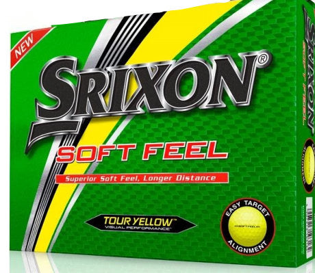 Srixon Super Soft Feel Golf Balls - 1 Dozen